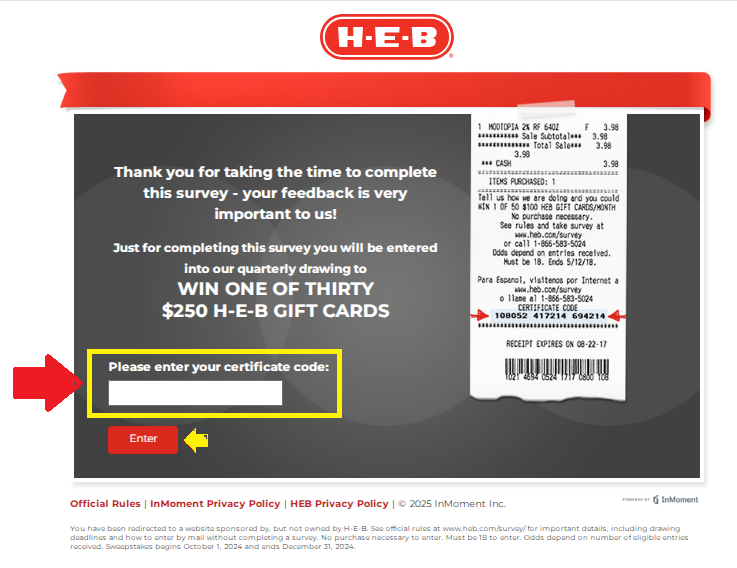 HEB Survey